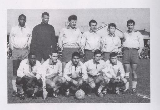Equipe de 1961-1962, qui est arrive en 8me de finale de la Coupe de France